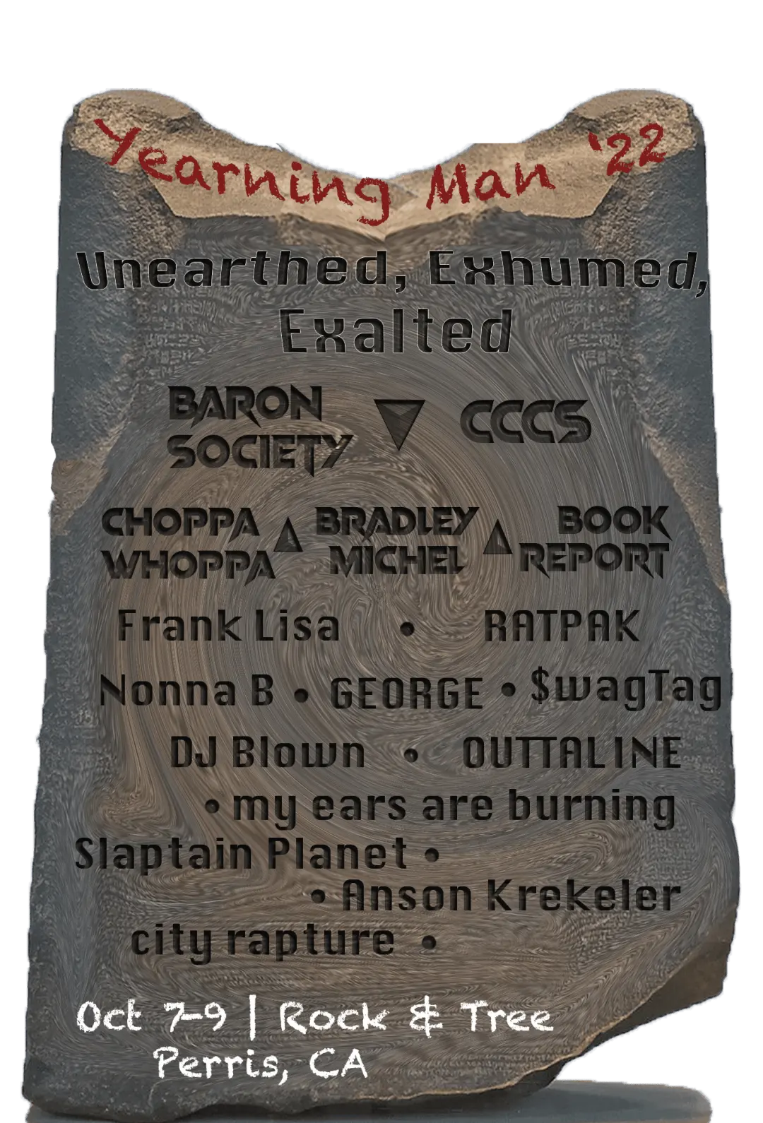 Yearning Man 2022 Lineup