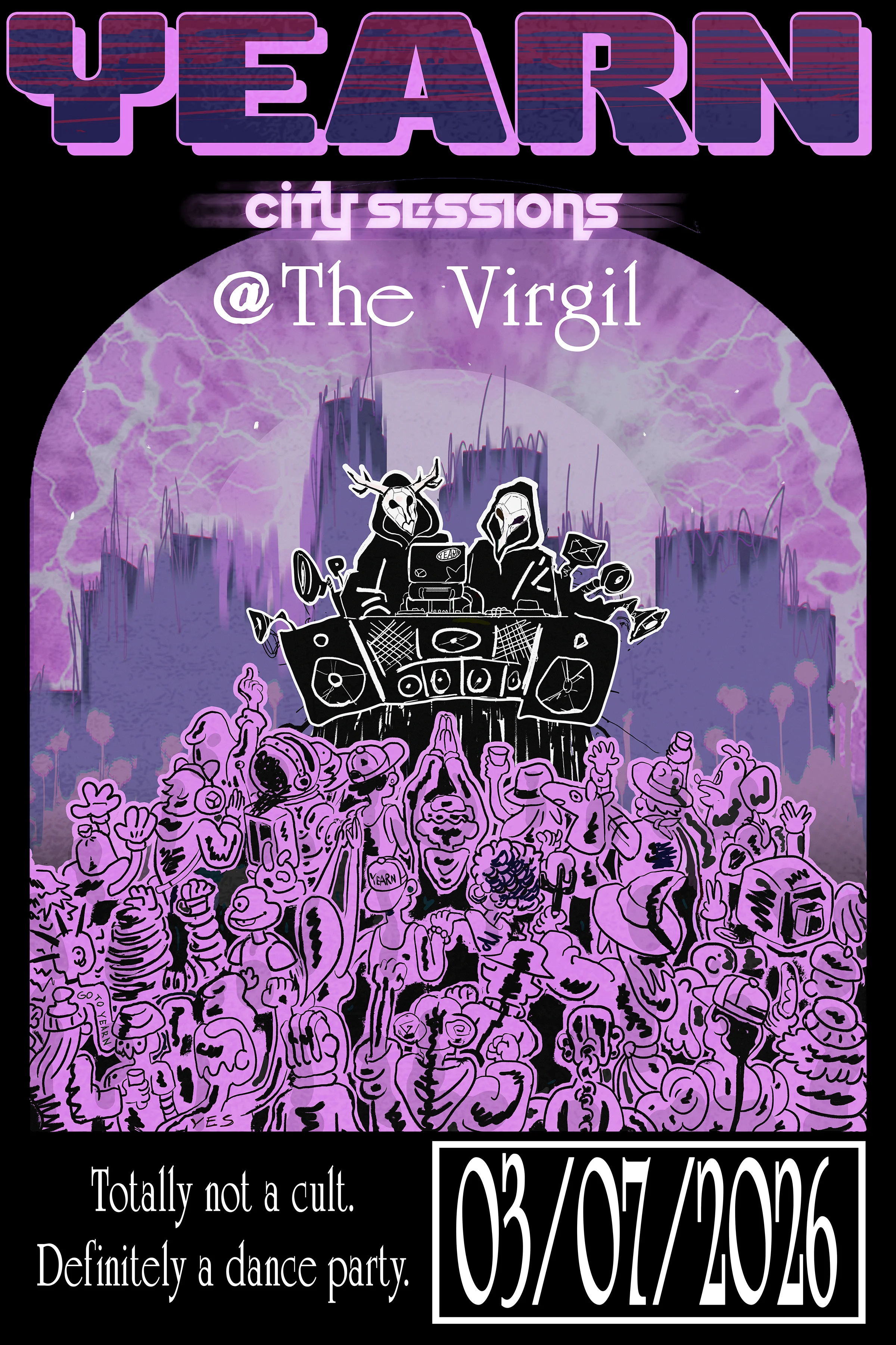 Yearn: City Sessions poster